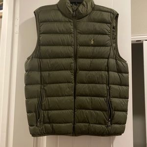 Polo puffer vest